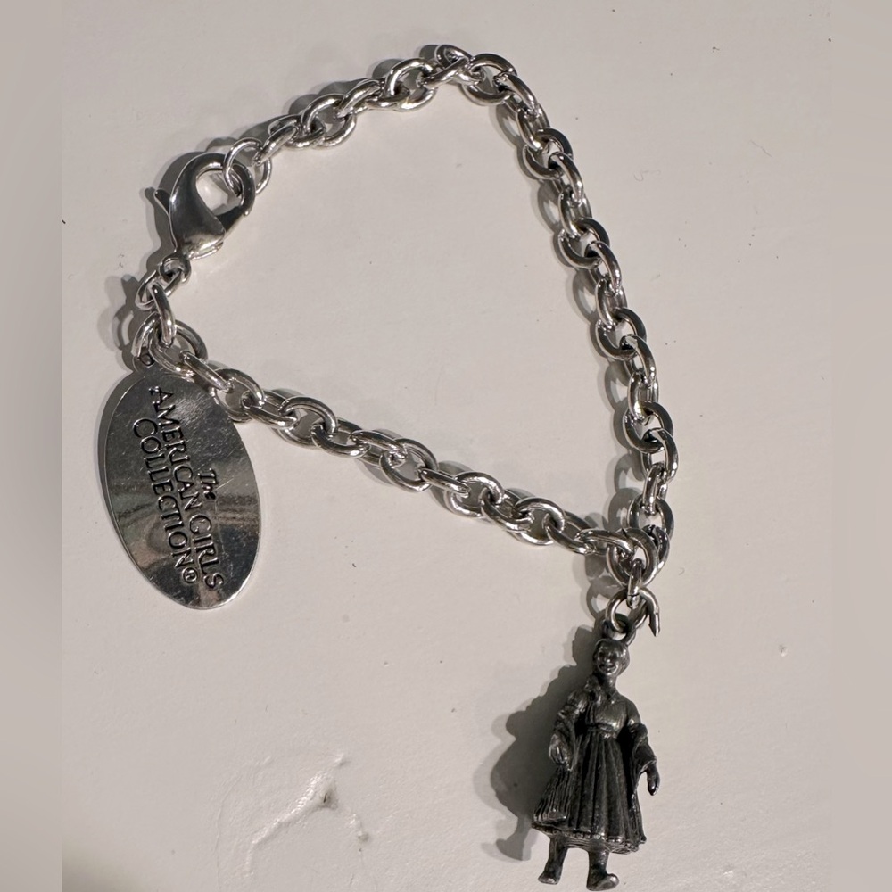 American Girl Sterling Silver Charm Bracelet